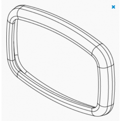 Cover di gomma per attacco magnete-antivibrazione XStream - Sicce
