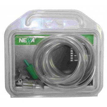 Kit aerazione (1,5 mt tubo-2 ventose-valvola non rit.-porosa) - Accessori in blister per aeratori