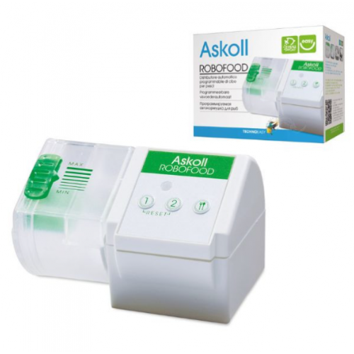 Robofood distributore automatico programmabile di cibo per pesci - Askoll