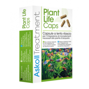 Plant life caps, nutrition for aquarium plants - Askoll