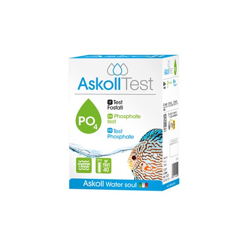 Test de Po4 AskolL pour mesurer des phosphates...