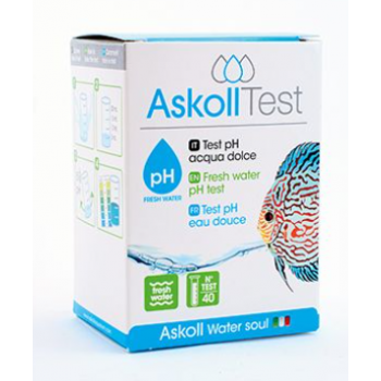 Test pH eau douce askoll poskoll test pH Mesure de l'acidité