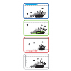 Stick light tempting red, elemento decorativo luminoso con luci a led - Askoll