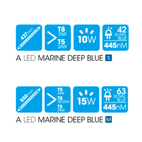 LED bleu foncé, lampes à LED pour aquariums...