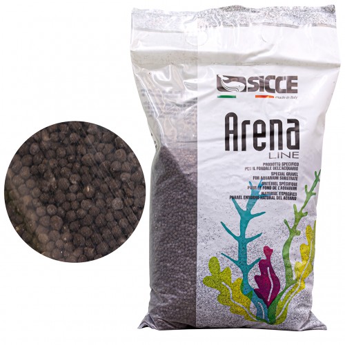 Terra asia nero 2,5/5 mm - Sicce