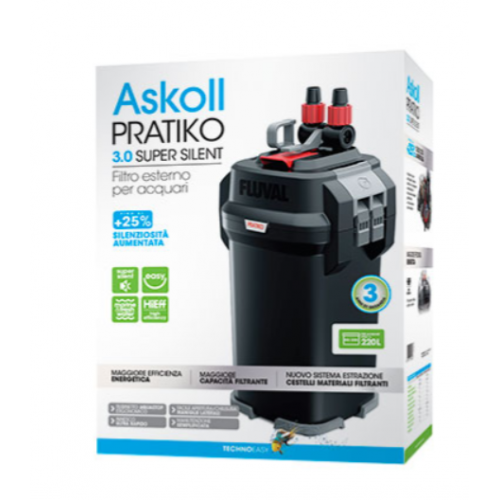 PRATIKO 100 3.0 Super Silent, external filter...