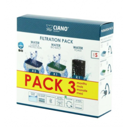 Web pack 3 months, aquarium filter spare parts - Askoll