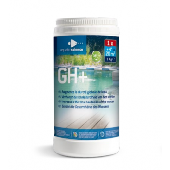 GH +, increases the total water hardness - Aquatic Science