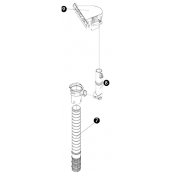 Mandate and suction kit - Askoll
