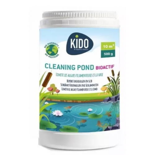 Cleaning pond KIdo Bioactif, limits the filamentous algae and the limo - Aquatic science
