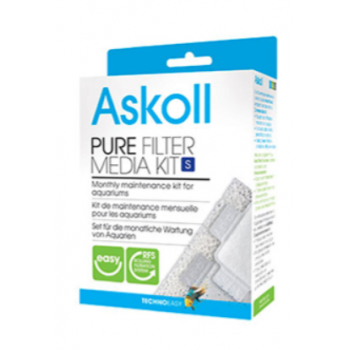 Pure filter media kit S, kit per acquario Pure - Askoll