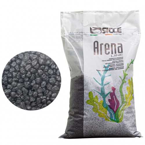Quartz black 2-3 mm 5 kg ceramized SICCE