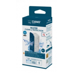 Eau mousse grossière xl noir, éponge grossière pour filtres cyan - Askoll