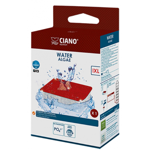 Water algae XL red, anti-algae cartridge for Ciano filters - Askoll