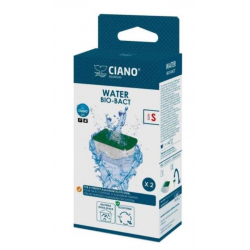 Ciano Bio Bact Size S - Cartucce Biologiche per Filtri CF40 Ricambio Originale per Acquario Acqua Dolce