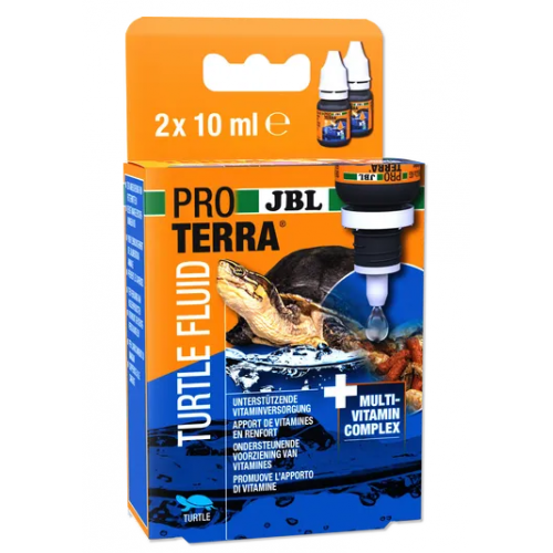 JBL Proterra Turtle fluid 2x10ml, multivitamin for water and marsh turtles