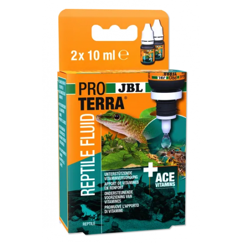 JBL Proterra Reptile fluid 2x10ml, vitamins for terrarium animals