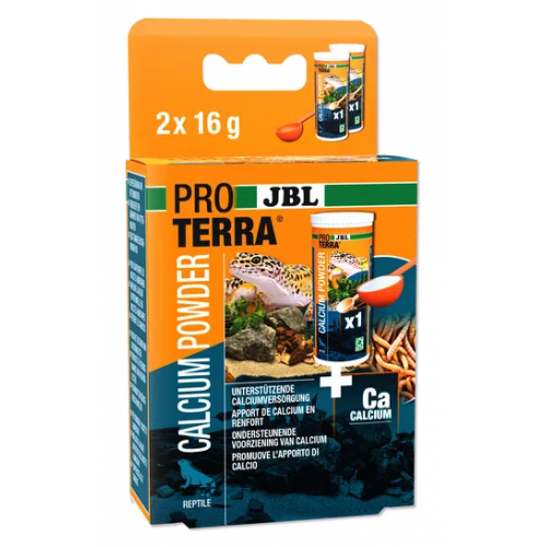 JBL Proterra Calcium powder 100g, complementary feed with mineral for all reptiles