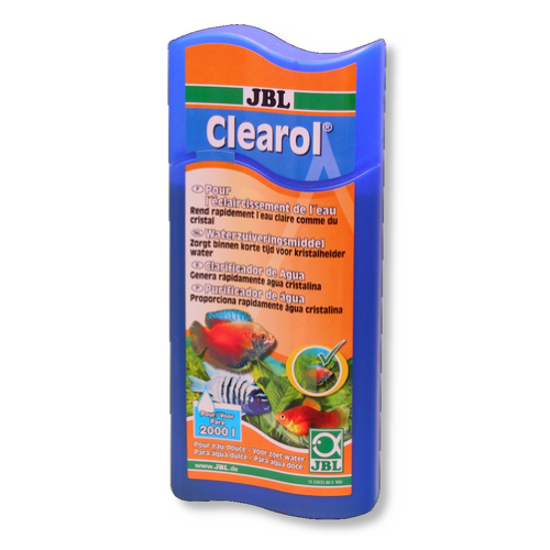 Clearol, crystalline freshwater aquarium water clarification - JBL