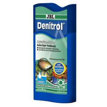 Denitrol, bacterial activator to insert fish into the...