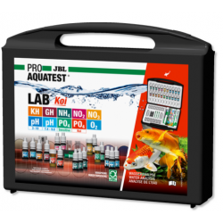 Proaquatest Lab Koi, Valigetta test professionale per eseguire le analisi dell'acqua nel laghetto di carpe koi - JBL