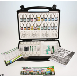 Proaquatest Lab Koi, Professional test briefcase to perform water analysis in koi carpe pond - JBL