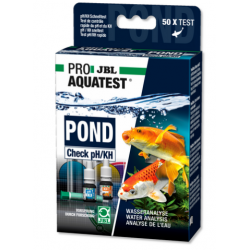 PH / KH PROAQATEST POND PH / KH, test rapide pour déterminer l'acidité et la stabilité du pH - JBL