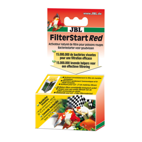 Filterstart red 10ml, Bacterial Activator to activate new or clean filters in aquariums with red fish - JBL