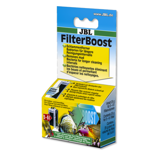 Filterboost 25ml, Batters for perfect filter performance in freshwater and marine aquariums - JBL