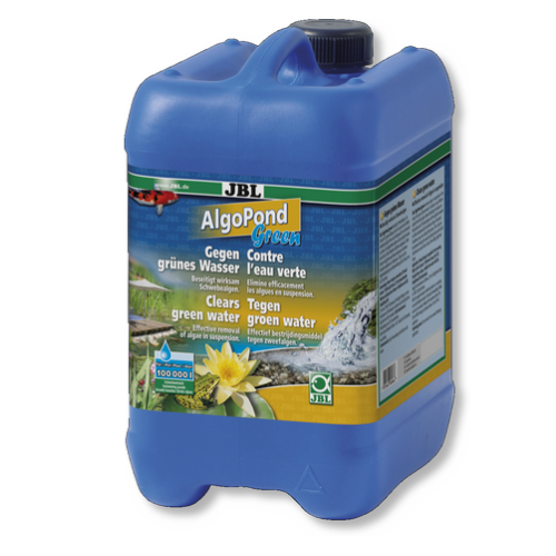 Algopond Green, anti-algae for the fight against stranded green algae in the garden pond - JBL