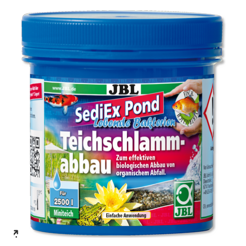 SediEx Pond, bacteria and active oxygen - JBL