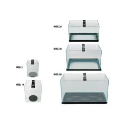 Hobby slim, acquario completo con led impermeabili - Newa