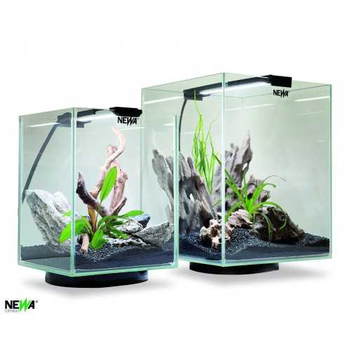 Hobby Slim, complete aquarium with waterproof...