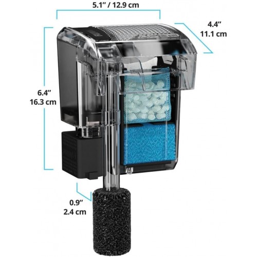 Aqua Clear 20 filtro zainetto Fluval