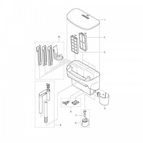 Unité d'entrée BIOSTYLE - Oase