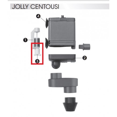 Magnetogirante Jolly/Kompatto K2/Fluval U2 -...