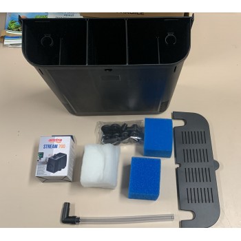 Boîte de filtrage Amtra Noir Alux 330/450, filtre interne