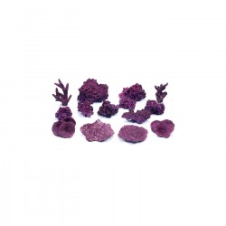 Mix Small Box of synthetic rocks live - Real Reef Ready