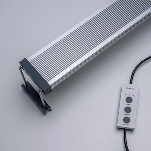 Twinstar B-Line 45 B II serie (estensione 45-55cm) - plafoniera LED estensibile con dimmer per acquari d'acqua dolce