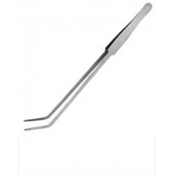Pinza punte sottili curve 30 cm in acciaio - Genesi