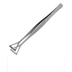 Pinza punte triangolari 25 cm in acciaio - Genesi