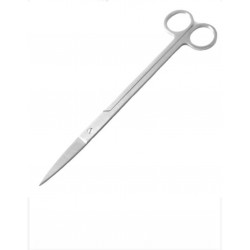 Straight tips scissors 25 cm steel - Genesi