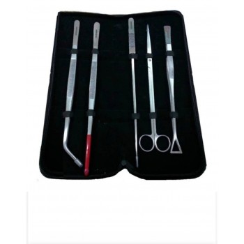 5-piece case AquaScaping Tool Steel Kit- Genesi