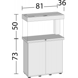 Aquarium et mobile Rio 125 - Juwel