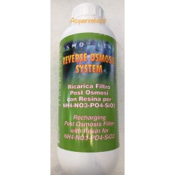 Refilling post osmosis resin NPS (NO3/PO4/SiO2) Aquili 1000ml Reverse Osmosis System