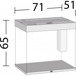 Aquarium Lido 200 Juwel bath tub
