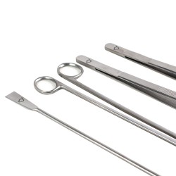 Tools Zen 45 Kit Aquascaping 4 pièces de 45 cm d'acier - AQPET