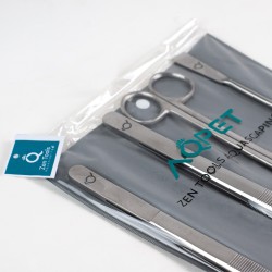 Zen Tools 45 aquaScaping kit 4 pieces from 45cm steel - AQPET