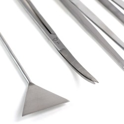 Tools Zen 45 Kit Aquascaping 4 pièces de 45 cm d'acier - AQPET