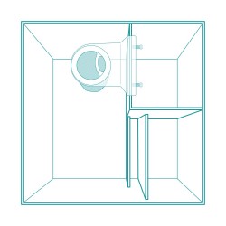 Reef Kubic Complete 50 Acquario Marino 50x50x50h e mobile - Aqpet